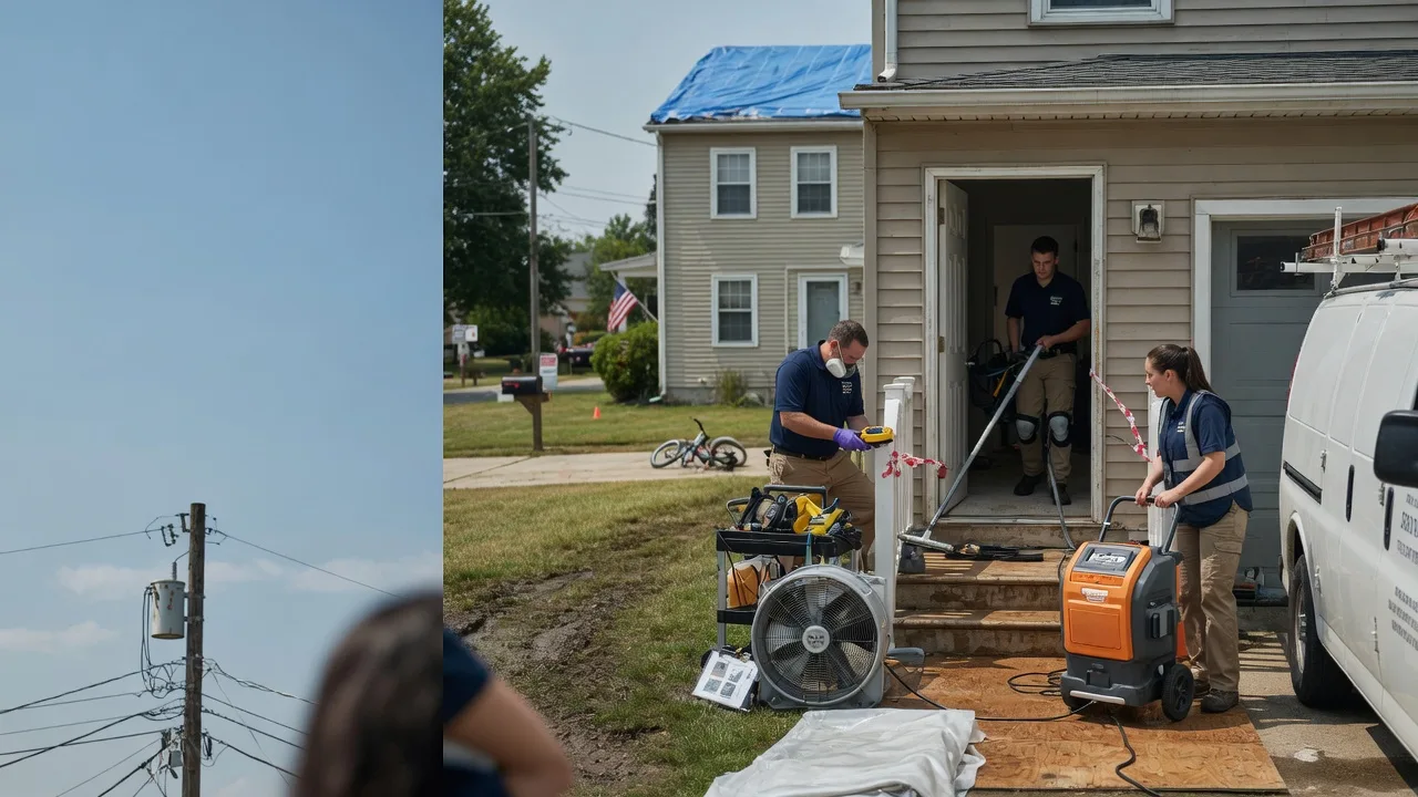 Water Damage Repair in Spurlockville, WV near me